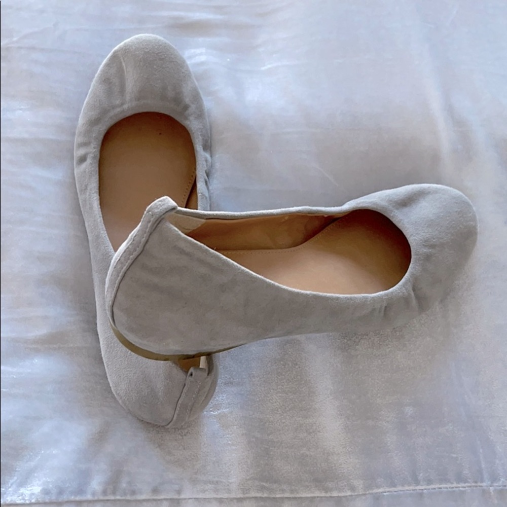 Jcrew suede flats